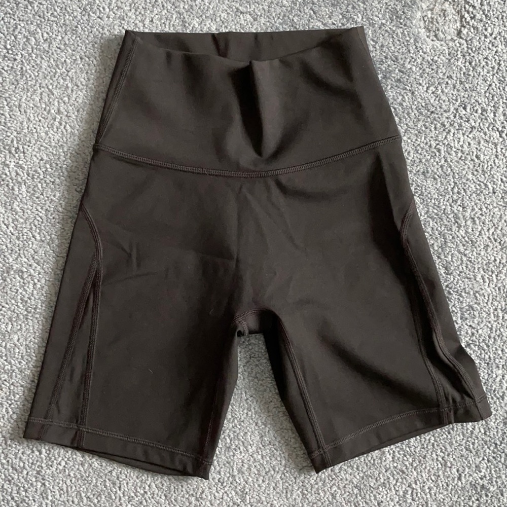 American Eagle (AE) Offline Biker Shorts (Black)
